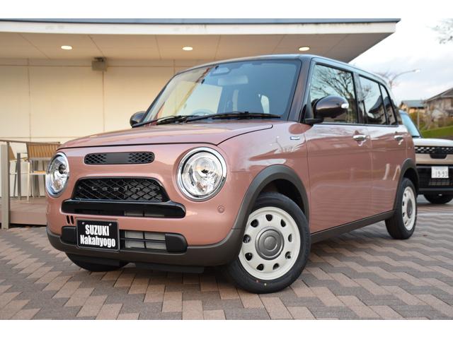 アルトラパンＬＣ ハイブリッドＸ　新車未登録／デュアルセンサーブレーキ２／全方位カメラパッケージ／ＬＥＤヘッドライト／前席シートヒーター／純正１４インチアルミホイール／ＵＳＢタイプＣ充電ポート×２／３６０°ＵＶ＆ＩＲカットガラス（58枚目）