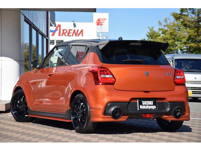 スイフトスポーツ ベースグレード TRUST/GReddyコンプリート/6速MT/セーフティサポート/GReddyエアロセット・カーボンウイング・パワーエクストリームRマフラー・エアインクス・ブローオフ・車高調/WORKアルミD9R(2枚目)