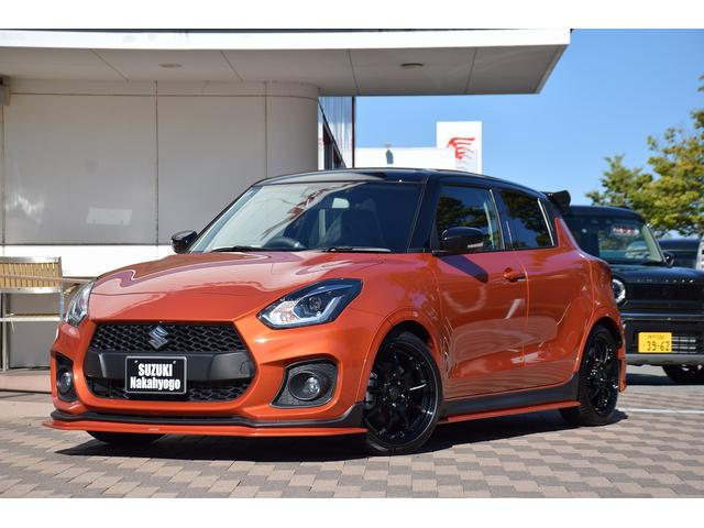 スイフトスポーツ ベースグレード TRUST/GReddyコンプリート/6速MT/セーフティサポート/GReddyエアロセット・カーボンウイング・パワーエクストリームRマフラー・エアインクス・ブローオフ・車高調/WORKアルミD9R(5枚目)