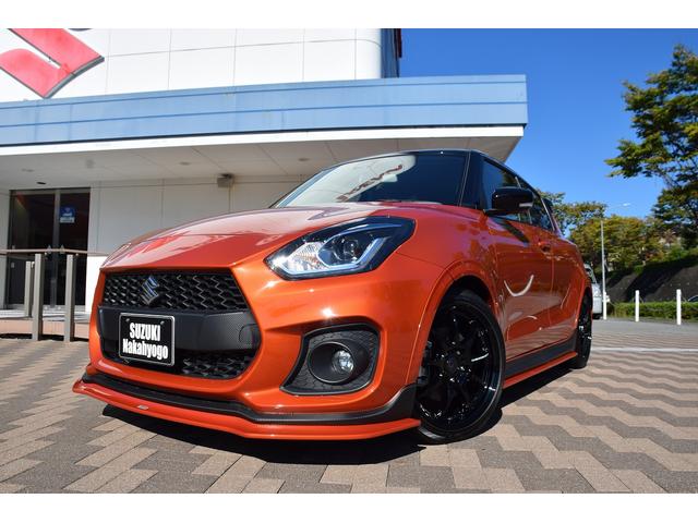 スイフトスポーツ ベースグレード TRUST/GReddyコンプリート/6速MT/セーフティサポート/GReddyエアロセット・カーボンウイング・パワーエクストリームRマフラー・エアインクス・ブローオフ・車高調/WORKアルミD9R(7枚目)