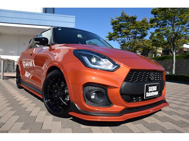 スイフトスポーツ ベースグレード TRUST/GReddyコンプリート/6速MT/セーフティサポート/GReddyエアロセット・カーボンウイング・パワーエクストリームRマフラー・エアインクス・ブローオフ・車高調/WORKアルミD9R(12枚目)