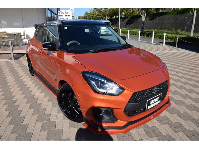 スイフトスポーツ ベースグレード TRUST/GReddyコンプリート/6速MT/セーフティサポート/GReddyエアロセット・カーボンウイング・パワーエクストリームRマフラー・エアインクス・ブローオフ・車高調/WORKアルミD9R(13枚目)