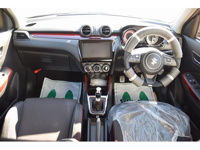 スイフトスポーツ ベースグレード TRUST/GReddyコンプリート/6速MT/セーフティサポート/GReddyエアロセット・カーボンウイング・パワーエクストリームRマフラー・エアインクス・ブローオフ・車高調/WORKアルミD9R(40枚目)