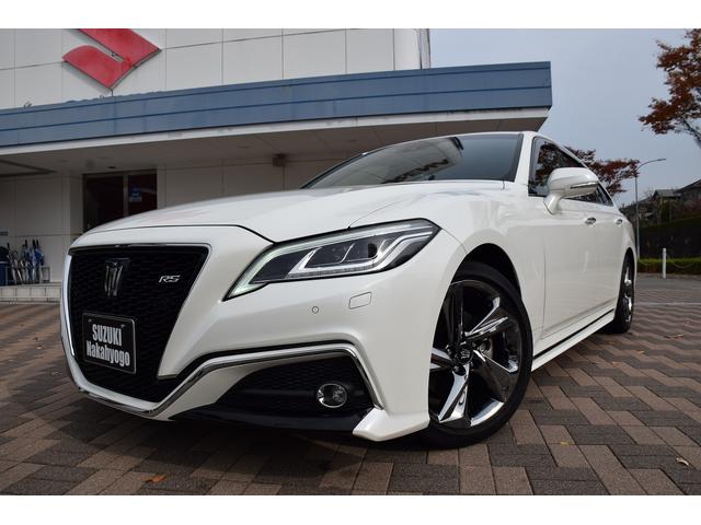 クラウン ＲＳ　アドバンス　セーフティサポート／ムーンルーフ／メーカーナビ／３眼ＬＥＤヘッドライト／ＴＲＤトランクスポイラー／ＥＴＣ２．０／純正１８インチアルミホイール／バックカメラ（6枚目）