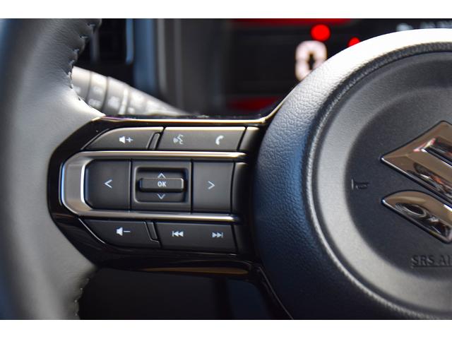 スペーシアカスタム ハイブリッドＸＳターボ　新車未登録　ターボ車　スズキセーフティ　全方位カメラ　９インチメーカーナビ　スズキコネクト　サーキュレータ　両側電動ドア　前席シートヒーター　ステアヒーター　ＬＥＤライト　フォグライト　純正アルミ（54枚目）