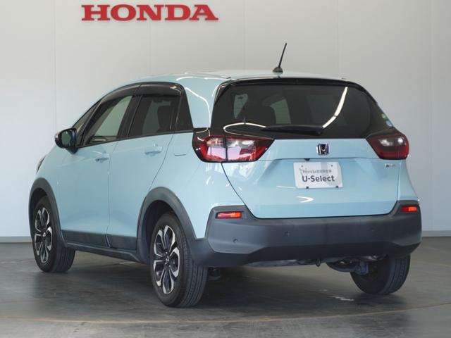 フィット ｅ：ＨＥＶクロスター　２年保証ナビＤレコＲカメＥＴＣクルコンＢＴ地デジ　禁煙車　ホンダセンシング　ＨｏｎｄａＣＯＮＮＥＣＴ　クロスター　前後ドライブレコーダー　純正用品ナビゲーション　純正アルミホイール（16枚目）