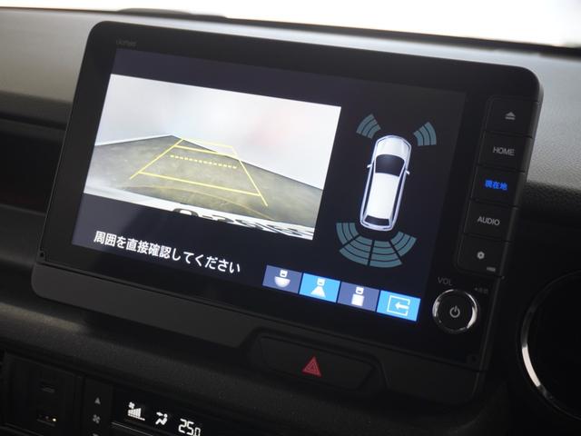 Ｎ－ＢＯＸカスタム ターボ　１オーナ２年保証当社試乗車ナビＤレコＲカメ両電扉　ホンダセンシング　禁煙車　ＬＥＤヘッドライト　オートライト　電子パーキング　オートブレーキホールド　純正メモリーナビ　ＨｏｎｄａＣＯＮＮＥＣＴ（3枚目）