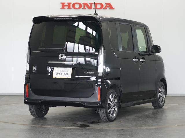 N-BOXカスタム ベースグレード 2年保証 当社試乗車 9インチナビ ドライブレコーダー リアカメラ ETC 片側電動スライド アダプティブクルーズコントロール シートヒーター(16枚目)