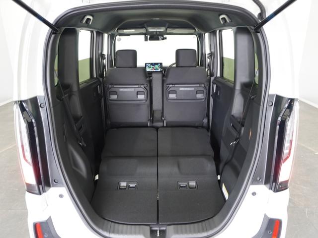 N-BOXカスタム ベースグレード 2年保証当社試乗車ナビDレコRカメETC両電扉 ホンダセンシング シートヒーター LEDヘッドライト+デイライト オートライト リヤスクリーンサンシェード シートバックテーブル 純正アルミホイール(27枚目)