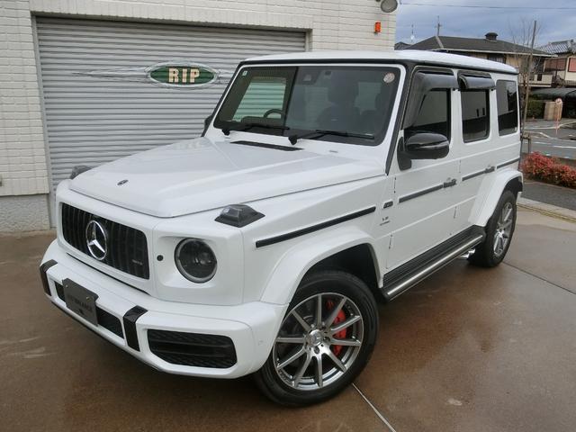 Gクラス G63 走行530km マヌファクトゥーアプログラムプラス AMGナイトパッケージ マヌファクトゥーアインテリアプラス オパリスホワイト 屋内車庫保管 雨天時走行無し(5枚目)