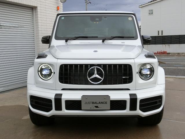 Gクラス G63 走行530km マヌファクトゥーアプログラムプラス AMGナイトパッケージ マヌファクトゥーアインテリアプラス オパリスホワイト 屋内車庫保管 雨天時走行無し(12枚目)