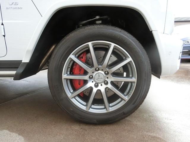Gクラス G63 走行530km マヌファクトゥーアプログラムプラス AMGナイトパッケージ マヌファクトゥーアインテリアプラス オパリスホワイト 屋内車庫保管 雨天時走行無し(19枚目)
