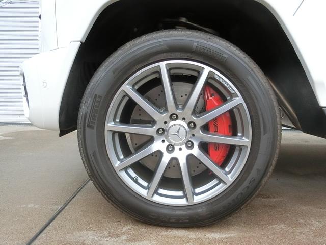 Gクラス G63 走行530km マヌファクトゥーアプログラムプラス AMGナイトパッケージ マヌファクトゥーアインテリアプラス オパリスホワイト 屋内車庫保管 雨天時走行無し(20枚目)