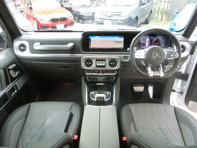 Gクラス G63 走行530km マヌファクトゥーアプログラムプラス AMGナイトパッケージ マヌファクトゥーアインテリアプラス オパリスホワイト 屋内車庫保管 雨天時走行無し(25枚目)