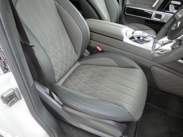 Gクラス G63 走行530km マヌファクトゥーアプログラムプラス AMGナイトパッケージ マヌファクトゥーアインテリアプラス オパリスホワイト 屋内車庫保管 雨天時走行無し(27枚目)
