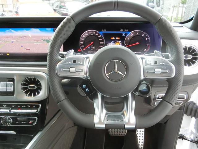 Gクラス G63 走行530km マヌファクトゥーアプログラムプラス AMGナイトパッケージ マヌファクトゥーアインテリアプラス オパリスホワイト 屋内車庫保管 雨天時走行無し(32枚目)