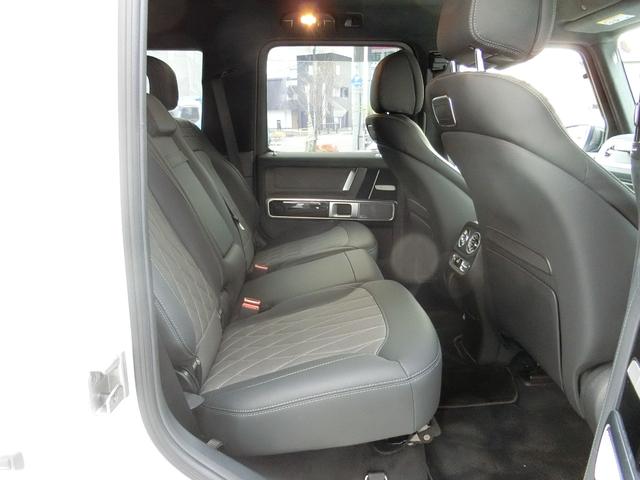 Gクラス G63 走行530km マヌファクトゥーアプログラムプラス AMGナイトパッケージ マヌファクトゥーアインテリアプラス オパリスホワイト 屋内車庫保管 雨天時走行無し(47枚目)