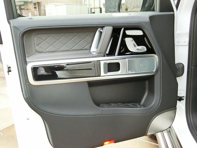 Gクラス G63 走行530km マヌファクトゥーアプログラムプラス AMGナイトパッケージ マヌファクトゥーアインテリアプラス オパリスホワイト 屋内車庫保管 雨天時走行無し(50枚目)