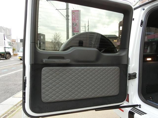 Gクラス G63 走行530km マヌファクトゥーアプログラムプラス AMGナイトパッケージ マヌファクトゥーアインテリアプラス オパリスホワイト 屋内車庫保管 雨天時走行無し(51枚目)