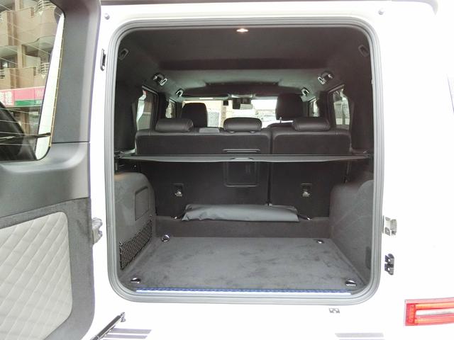 Gクラス G63 走行530km マヌファクトゥーアプログラムプラス AMGナイトパッケージ マヌファクトゥーアインテリアプラス オパリスホワイト 屋内車庫保管 雨天時走行無し(52枚目)