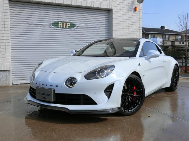 Ａ１１０ Ｓ　Ｄ車　左ハンドル　カーボンルーフ　カーボンリップ　カーボンスポイラー　Ａカープレイ＆Ａオート　ナビ＆ＴＶ＆Ｂカメラ　カップホルダー　冷却用アンダーパネル　ＯＰ２００万　屋内車庫保管　雨天時未走行（2枚目）