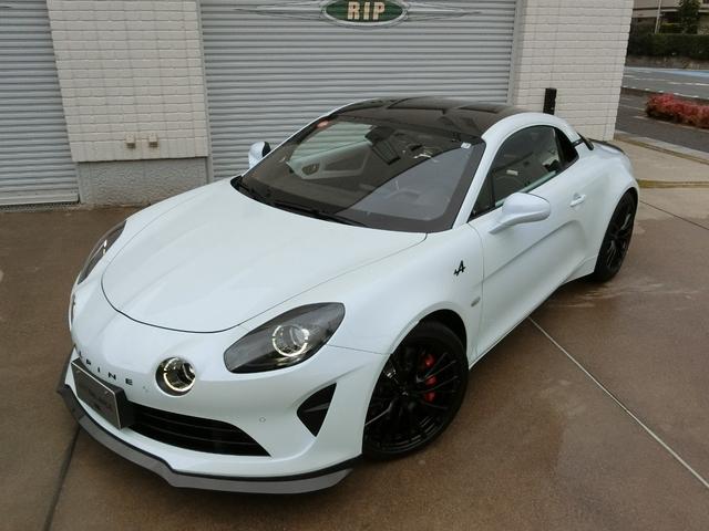 Ａ１１０ Ｓ　Ｄ車　左ハンドル　カーボンルーフ　カーボンリップ　カーボンスポイラー　Ａカープレイ＆Ａオート　ナビ＆ＴＶ＆Ｂカメラ　カップホルダー　冷却用アンダーパネル　ＯＰ２００万　屋内車庫保管　雨天時未走行（3枚目）