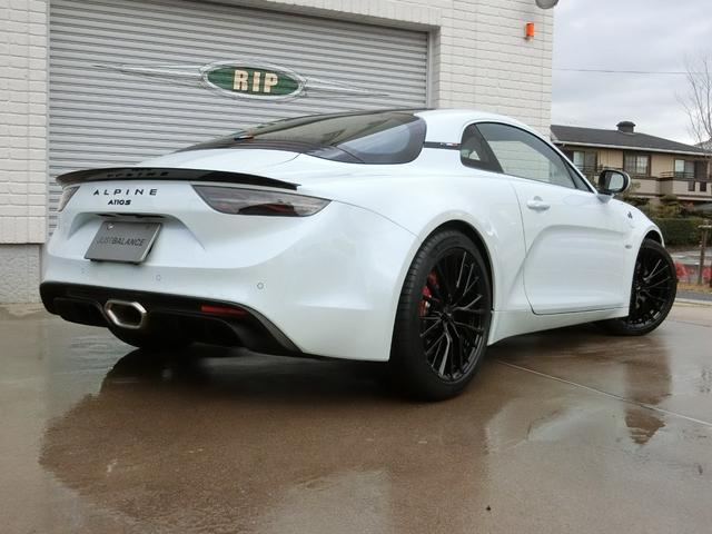 Ａ１１０ Ｓ　Ｄ車　左ハンドル　カーボンルーフ　カーボンリップ　カーボンスポイラー　Ａカープレイ＆Ａオート　ナビ＆ＴＶ＆Ｂカメラ　カップホルダー　冷却用アンダーパネル　ＯＰ２００万　屋内車庫保管　雨天時未走行（7枚目）