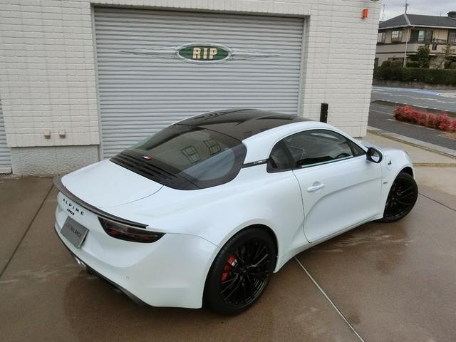 Ａ１１０ Ｓ　Ｄ車　左ハンドル　カーボンルーフ　カーボンリップ　カーボンスポイラー　Ａカープレイ＆Ａオート　ナビ＆ＴＶ＆Ｂカメラ　カップホルダー　冷却用アンダーパネル　ＯＰ２００万　屋内車庫保管　雨天時未走行（8枚目）