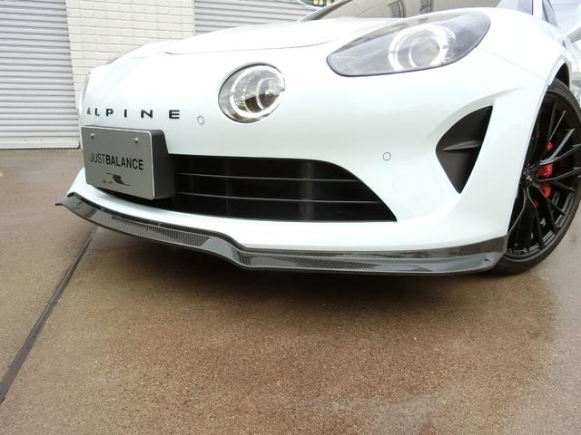 Ａ１１０ Ｓ　Ｄ車　左ハンドル　カーボンルーフ　カーボンリップ　カーボンスポイラー　Ａカープレイ＆Ａオート　ナビ＆ＴＶ＆Ｂカメラ　カップホルダー　冷却用アンダーパネル　ＯＰ２００万　屋内車庫保管　雨天時未走行（11枚目）