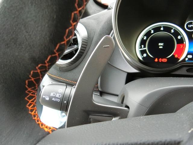 Ａ１１０ Ｓ　Ｄ車　左ハンドル　カーボンルーフ　カーボンリップ　カーボンスポイラー　Ａカープレイ＆Ａオート　ナビ＆ＴＶ＆Ｂカメラ　カップホルダー　冷却用アンダーパネル　ＯＰ２００万　屋内車庫保管　雨天時未走行（33枚目）