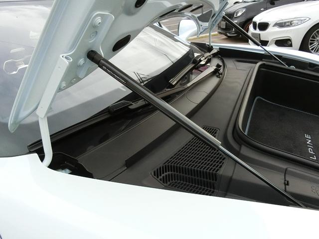 Ａ１１０ Ｓ　Ｄ車　左ハンドル　カーボンルーフ　カーボンリップ　カーボンスポイラー　Ａカープレイ＆Ａオート　ナビ＆ＴＶ＆Ｂカメラ　カップホルダー　冷却用アンダーパネル　ＯＰ２００万　屋内車庫保管　雨天時未走行（46枚目）