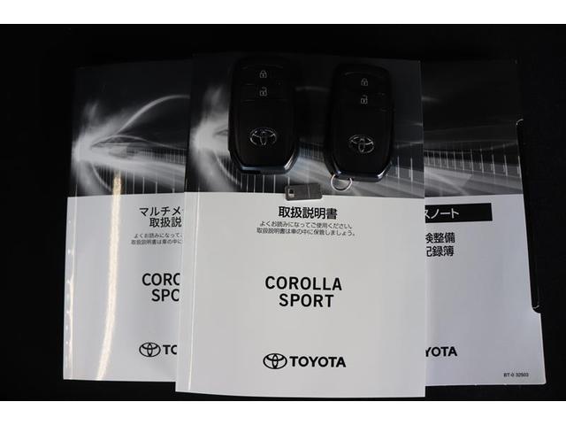 カローラスポーツ ハイブリッドＧ　フルセグＴＶ　純正ディスプレイオーディオ　バックカメラ　衝突被害軽減システム　ＥＴＣ車載器　ＬＥＤヘッドランプ　ＬＥＤフォグライト（33枚目）