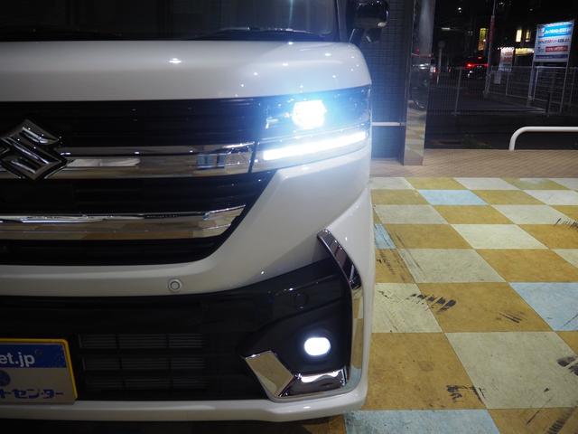 スペーシアカスタム ハイブリッドXSターボ ツートンカラー 純正9インチナビ 全方位モニター セーフティサポート シートヒーター ステリングヒーター 両側パワースライドドア 電動パーキングブレーキ パドルシフト(13枚目)