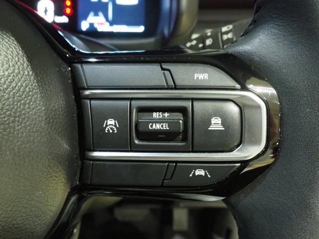 スペーシアカスタム ハイブリッドXSターボ ツートンカラー 純正9インチナビ 全方位モニター セーフティサポート シートヒーター ステリングヒーター 両側パワースライドドア 電動パーキングブレーキ パドルシフト(19枚目)