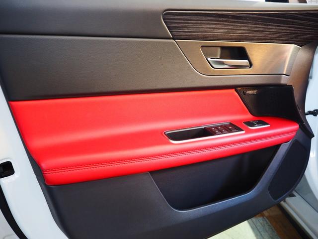 XF S V6スーパーチャージャー Sボディキット コンビレザーシート 純正ナビ フルセグ Meridianサウンドシステム 純正19インチアルミ シートヒーター&クーラー アダプティブクルーズコントロール(34枚目)