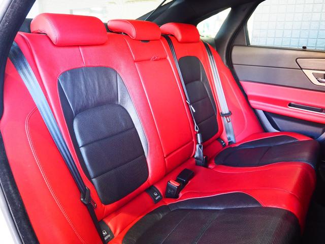 XF S V6スーパーチャージャー Sボディキット コンビレザーシート 純正ナビ フルセグ Meridianサウンドシステム 純正19インチアルミ シートヒーター&クーラー アダプティブクルーズコントロール(38枚目)