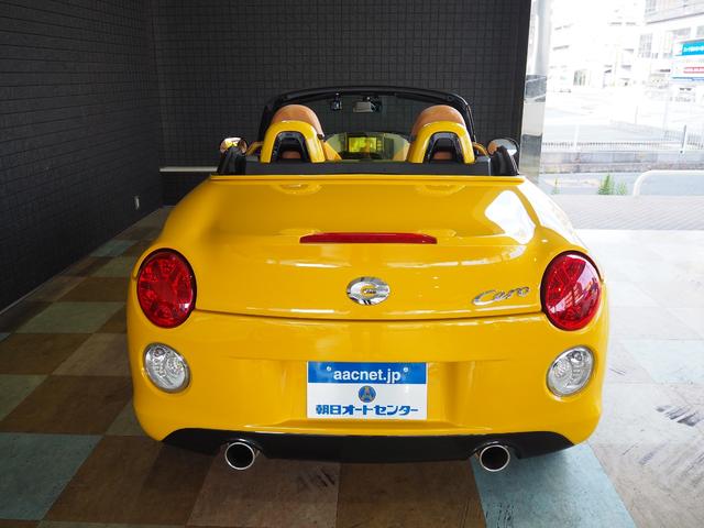 コペン セロ 5速MT 純正フロントロアスカート GRサイドスカート D SPORTフロントグリル RGスポイラー WORKエモーション RS11 16インチAW フジツボマフラー タナベフロアブレース(13枚目)