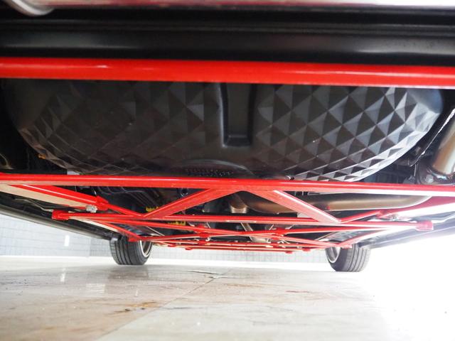 コペン セロ 5速MT 純正フロントロアスカート GRサイドスカート D SPORTフロントグリル RGスポイラー WORKエモーション RS11 16インチAW フジツボマフラー タナベフロアブレース(21枚目)