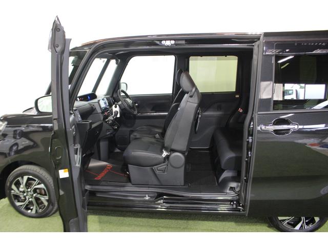 タント カスタムＸ　認定中古車　ＣＶＴ　９インチディスプレイオーディオ　バックカメラ　キーフリーシステム　シートヒーター　オートエアコン　ステアリングスイッチ　両側パワースライドドア　助手席側ピラーレス　サンシェード（16枚目）