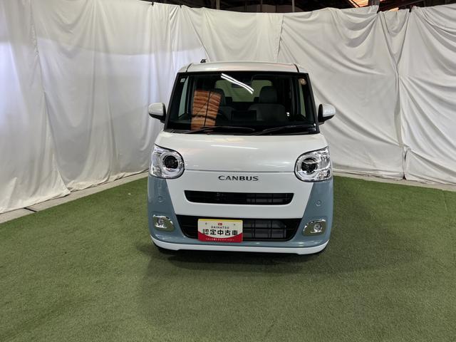 ムーヴキャンバス ストライプスＧ　ディスプレイオーディオ　バックカメラ　シートヒーター　ホッとカップホルダー　ステアリングスイッチ　キーフリーシステム　両側パワースライドドア　認定中古車　ＣＶＴ　６６０（2枚目）