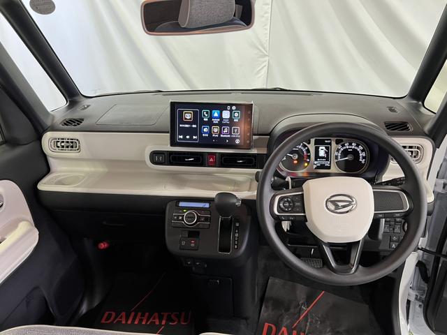 ムーヴキャンバス ストライプスＧ　ディスプレイオーディオ　バックカメラ　シートヒーター　ホッとカップホルダー　ステアリングスイッチ　キーフリーシステム　両側パワースライドドア　認定中古車　ＣＶＴ　６６０（12枚目）