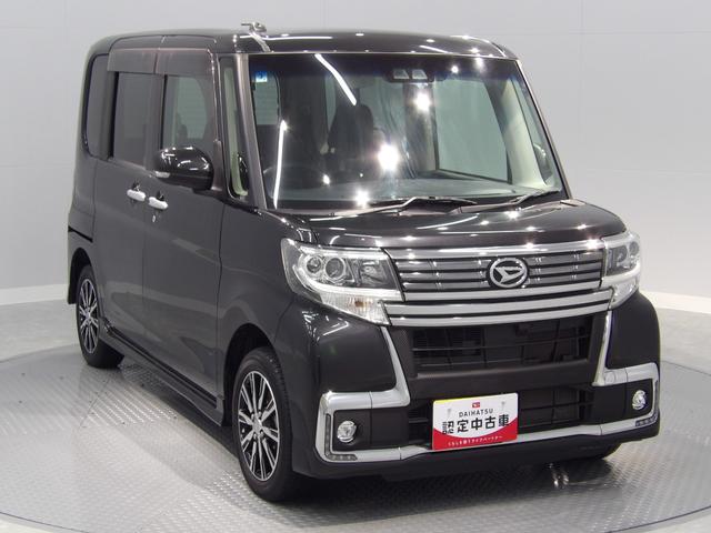 タント カスタムＸ　トップエディションＳＡＩＩＩ　４ＷＤ　ミラクルオープンドア　助手席パワースライドドア　純正ＬＥＤヘッドライト　専用エアロ　１４インチアルミホイール　純正ナビ　バックカメラ　シートヒーター　キーフリー　プッシュスタート（6枚目）