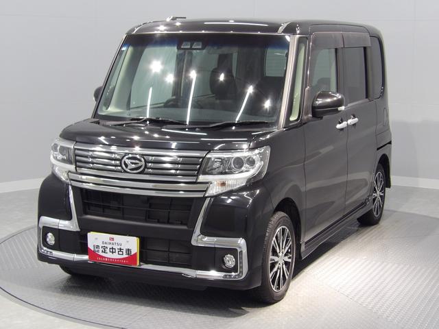 タント カスタムＸ　トップエディションＳＡＩＩＩ　４ＷＤ　ミラクルオープンドア　助手席パワースライドドア　純正ＬＥＤヘッドライト　専用エアロ　１４インチアルミホイール　純正ナビ　バックカメラ　シートヒーター　キーフリー　プッシュスタート（7枚目）