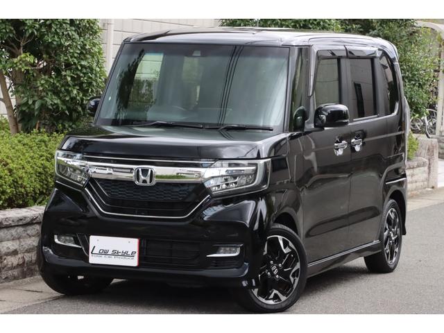 Ｎ－ＢＯＸ Ｇ・Ｌターボホンダセンシング　ターボ車　両側パワスラ　Ｂカメラ　純正ナビ　フルセグ　Ｂｌｕｅｔｏｏｔｈ対応　ＵＳＢ接続可　クルコン　パドルシフト　オートライト　スマートキー２本　ＥＴＣ　ＤＶＤ　ＬＥＤヘッドライト　純正アルミ（2枚目）