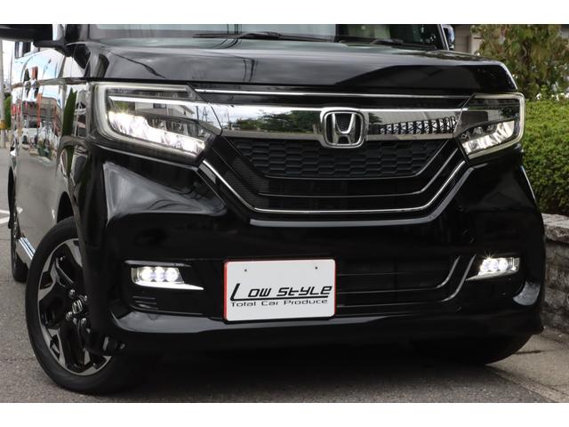 Ｎ－ＢＯＸ Ｇ・Ｌターボホンダセンシング　ターボ車　両側パワスラ　Ｂカメラ　純正ナビ　フルセグ　Ｂｌｕｅｔｏｏｔｈ対応　ＵＳＢ接続可　クルコン　パドルシフト　オートライト　スマートキー２本　ＥＴＣ　ＤＶＤ　ＬＥＤヘッドライト　純正アルミ（10枚目）