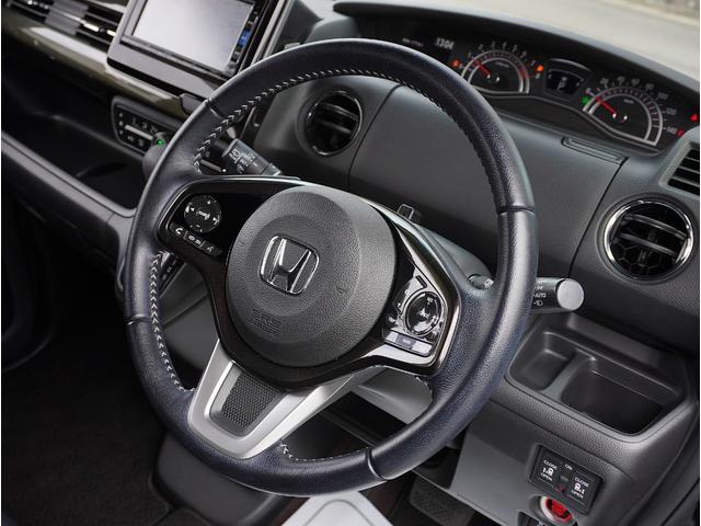 Ｎ－ＢＯＸ Ｇ・Ｌターボホンダセンシング　ターボ車　両側パワスラ　Ｂカメラ　純正ナビ　フルセグ　Ｂｌｕｅｔｏｏｔｈ対応　ＵＳＢ接続可　クルコン　パドルシフト　オートライト　スマートキー２本　ＥＴＣ　ＤＶＤ　ＬＥＤヘッドライト　純正アルミ（50枚目）
