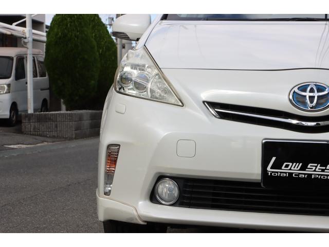 プリウスアルファ Ｓツーリングセレクション　ナビ／フルセグＴＶ／バックカメラ／Ｂｌｕｅｔｏｏｔｈ対応／アイドリングストップ／ＥＴＣ／前後ドラレコ／オートライト／オートエアコン／プッシュスタート／キセノンヘッドライト／純正アルミホイール／（6枚目）