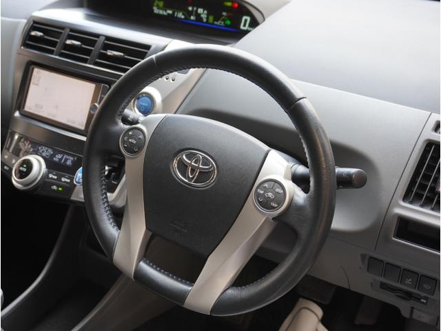 プリウスアルファ Ｓツーリングセレクション　ナビ／フルセグＴＶ／バックカメラ／Ｂｌｕｅｔｏｏｔｈ対応／アイドリングストップ／ＥＴＣ／前後ドラレコ／オートライト／オートエアコン／プッシュスタート／キセノンヘッドライト／純正アルミホイール／（52枚目）