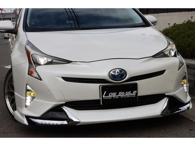 プリウス Ｓ　社外１８インチアルミホイール／フルエアロ／ＬＥＤヘッドライト＆フォグ／ナビ／フルセグＴＶ／Ｂｌｕｅｔｏｏｔｈ対応／バックカメラ／スマートキー／Ｐスタート／ＥＴＣ／オートライト／ステアリングスイッチ（15枚目）