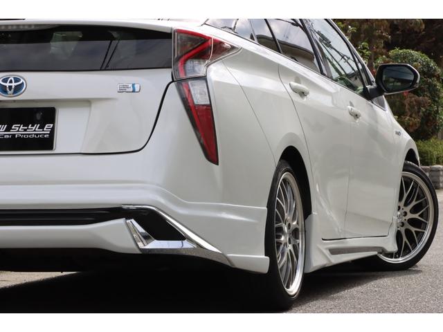 プリウス Ｓ　社外１８インチアルミホイール／フルエアロ／ＬＥＤヘッドライト＆フォグ／ナビ／フルセグＴＶ／Ｂｌｕｅｔｏｏｔｈ対応／バックカメラ／スマートキー／Ｐスタート／ＥＴＣ／オートライト／ステアリングスイッチ（25枚目）